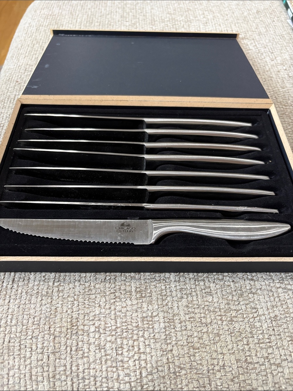 Chicago Cutlery Stainless Steel Serrated Steak Knife Set - Silver